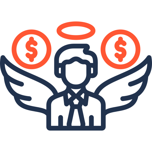 Angel investor free icon Angel investor free icon