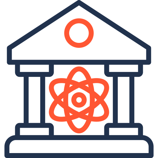 centro de investigación icono gratis