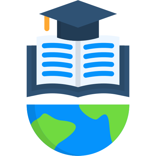 educación global icono gratis