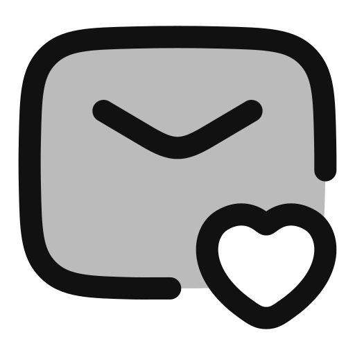 correo favorito icono gratis