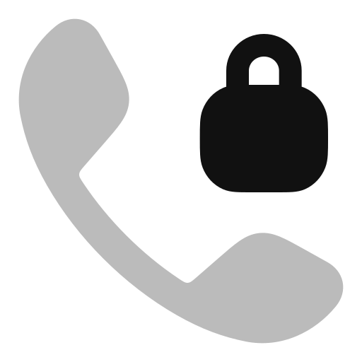 bloquear el teléfono icono gratis