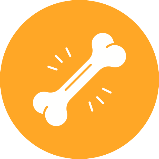 Кость бесплатно иконка