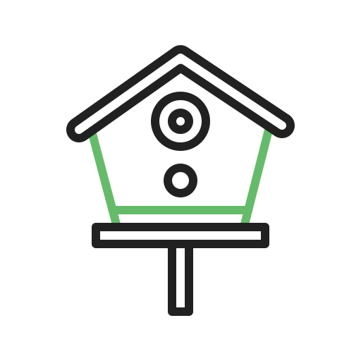 Домик для птиц бесплатно иконка