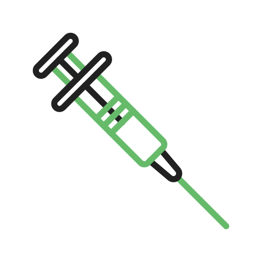 Injection free icon