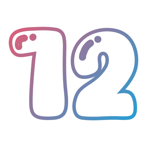 Twelve free icon Twelve free icon