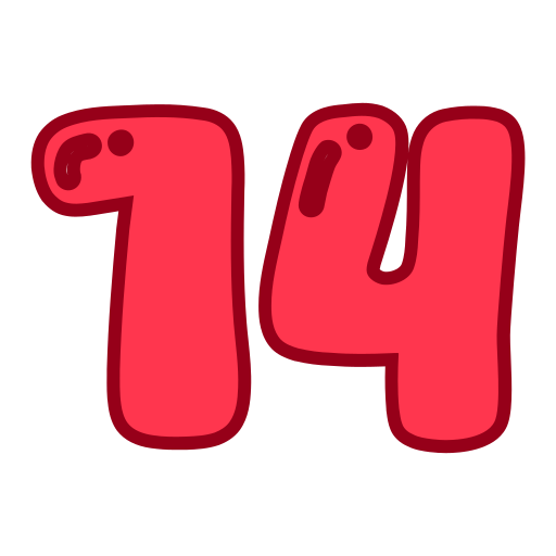 catorce icono gratis