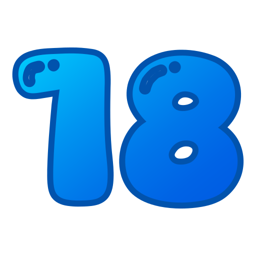 dieciocho icono gratis