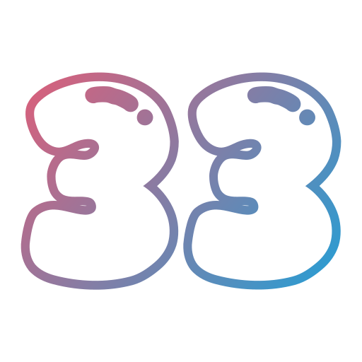 Thirty three free icon Thirty three free icon