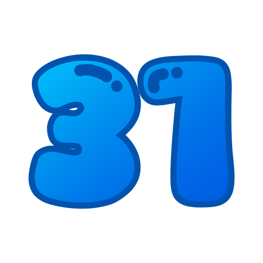 treinta y uno icono gratis