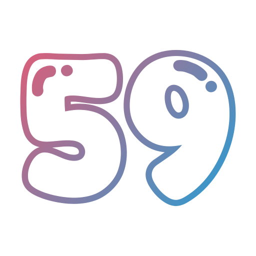 Fifty nine free icon Fifty nine free icon