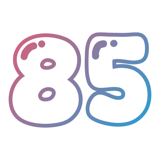 Eighty five free icon Eighty five free icon