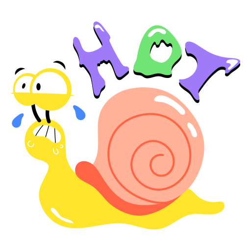 Snail free sticker Snail free sticker