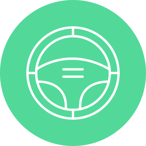 Steering wheel free icon Steering wheel free icon
