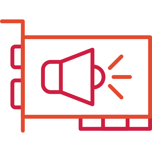 Sound card free icon Sound card free icon