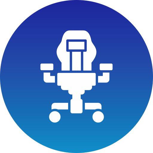 silla de juego icono gratis