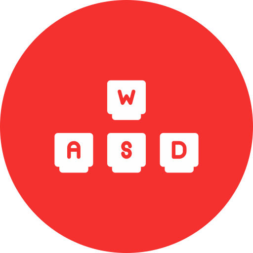 Wasd free icon