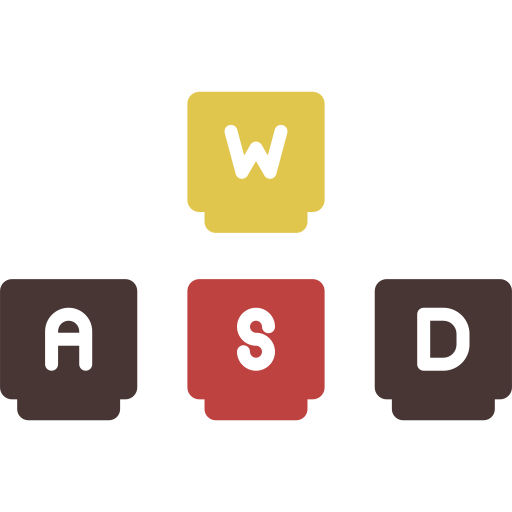 Wasd free icon