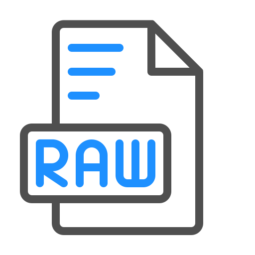 Raw free icon