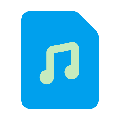 fichier musical Icône gratuit fichier musical Icône gratuit