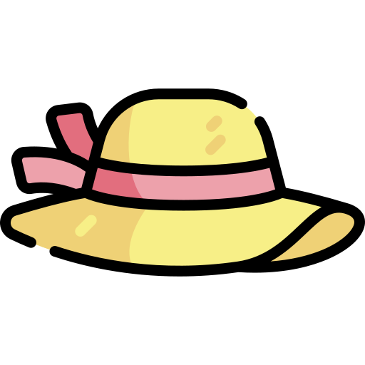 Pamela hat Kawaii Lineal color icon