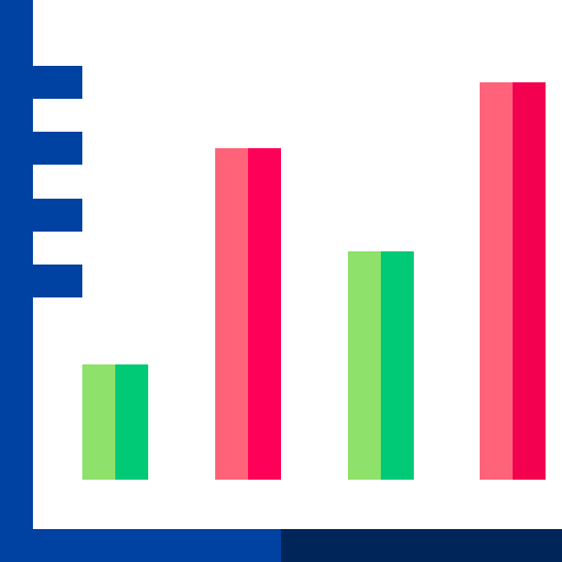 Ganancias icono gratis