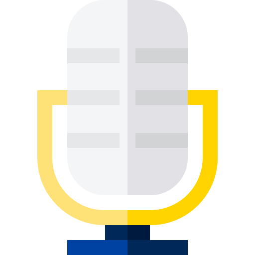 마이크로폰 무료 아이콘