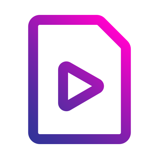 archivo de vídeo icono gratis