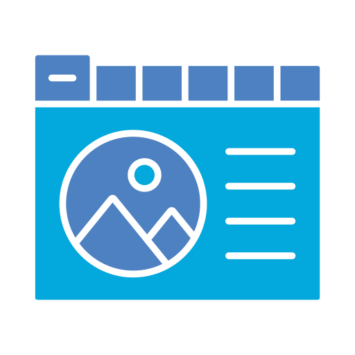 cortina a la italiana icono gratis