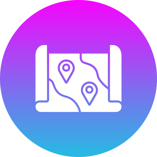 mapa icono gratis