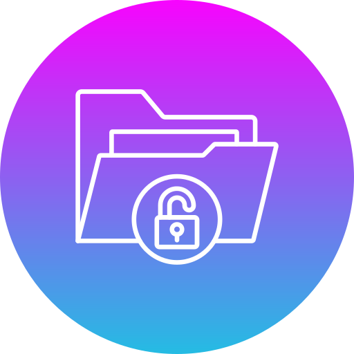 desbloqueado icono gratis