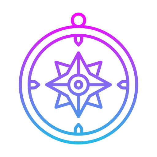 brújula icono gratis