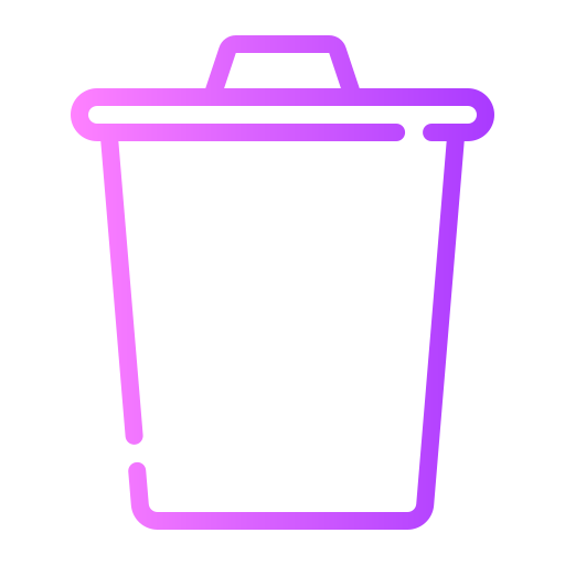 cubo de basura icono gratis