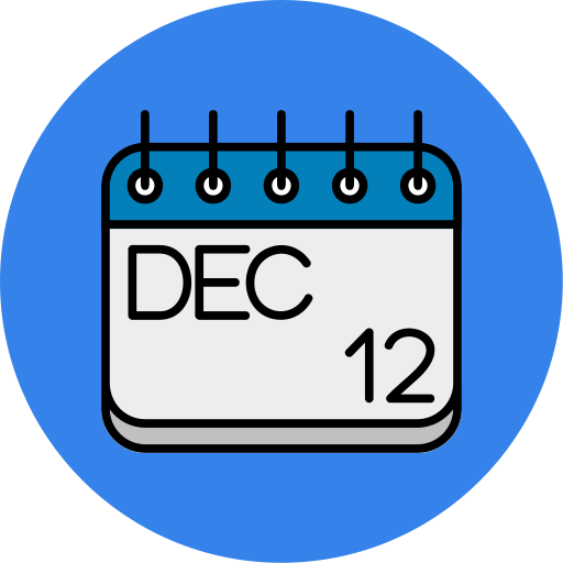 diciembre icono gratis