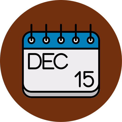 diciembre icono gratis