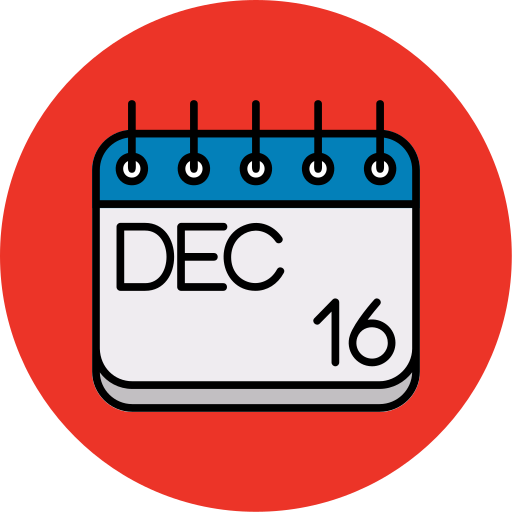 diciembre icono gratis