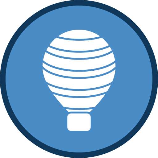 paracaídas icono gratis