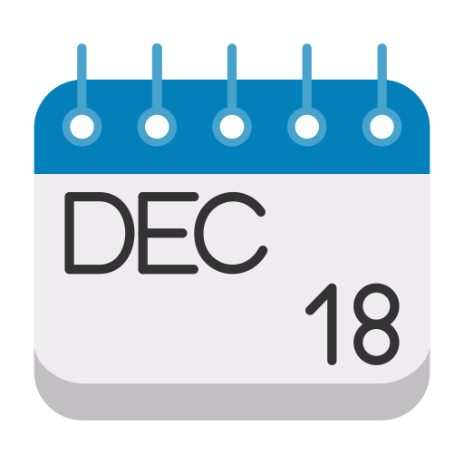 diciembre icono gratis