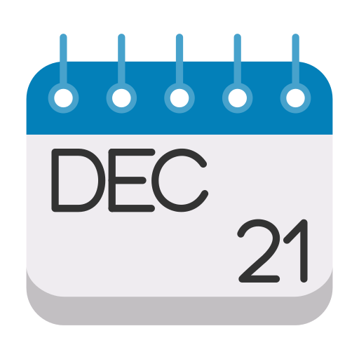 diciembre icono gratis