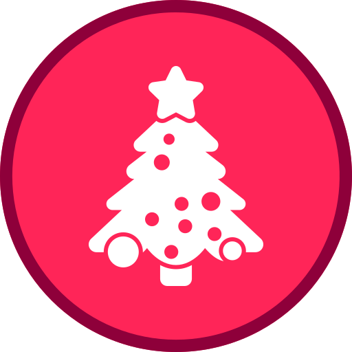 árbol de navidad icono gratis