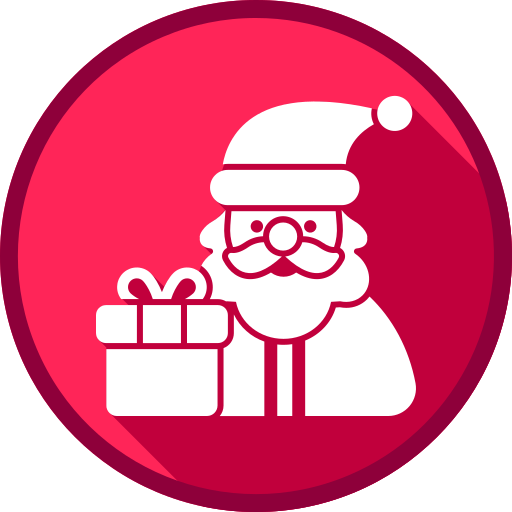 papá noel icono gratis