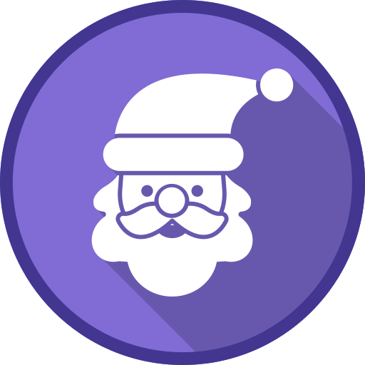 papá noel icono gratis