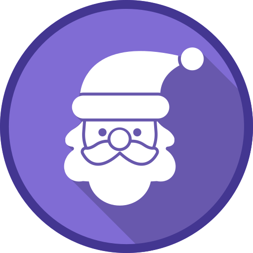 papá noel icono gratis