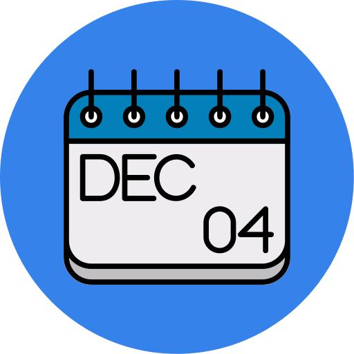 diciembre icono gratis