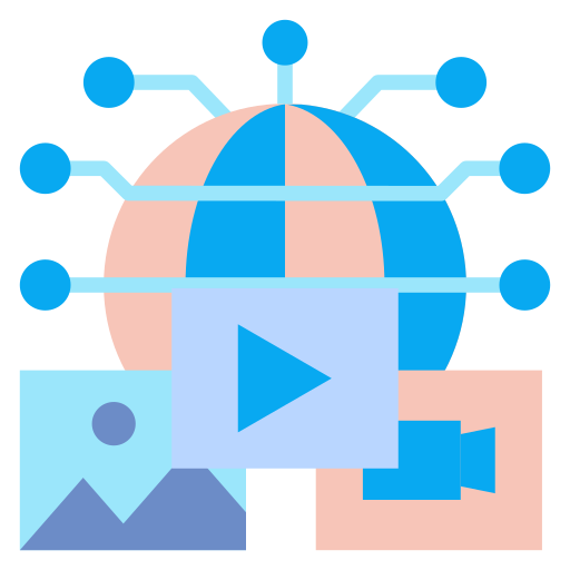 médias Icône gratuit