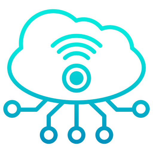 conectividad en la nube icono gratis