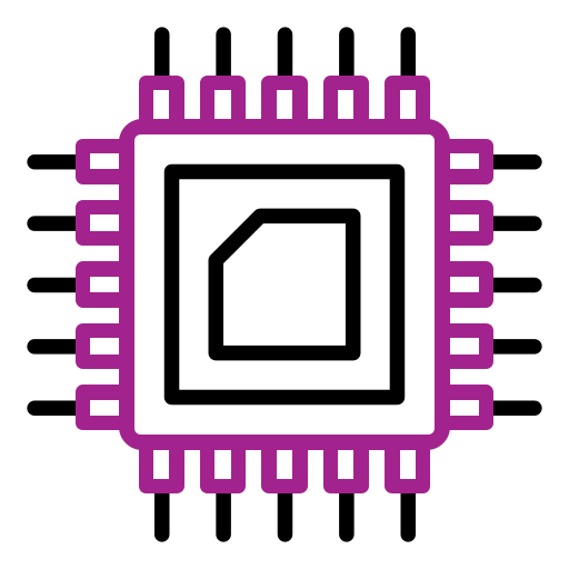 microprocesador icono gratis