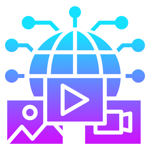 medios de comunicación icono gratis