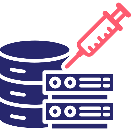 inyección sql icono gratis