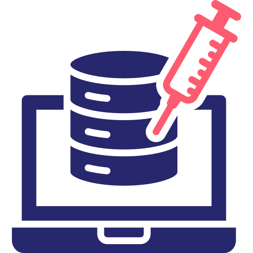 inyección sql icono gratis