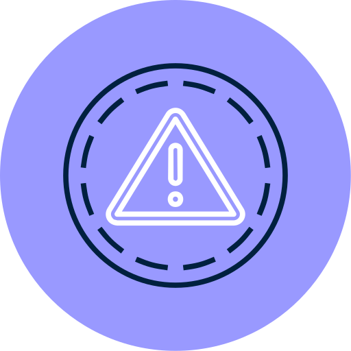 Neon attention free icon Neon attention free icon